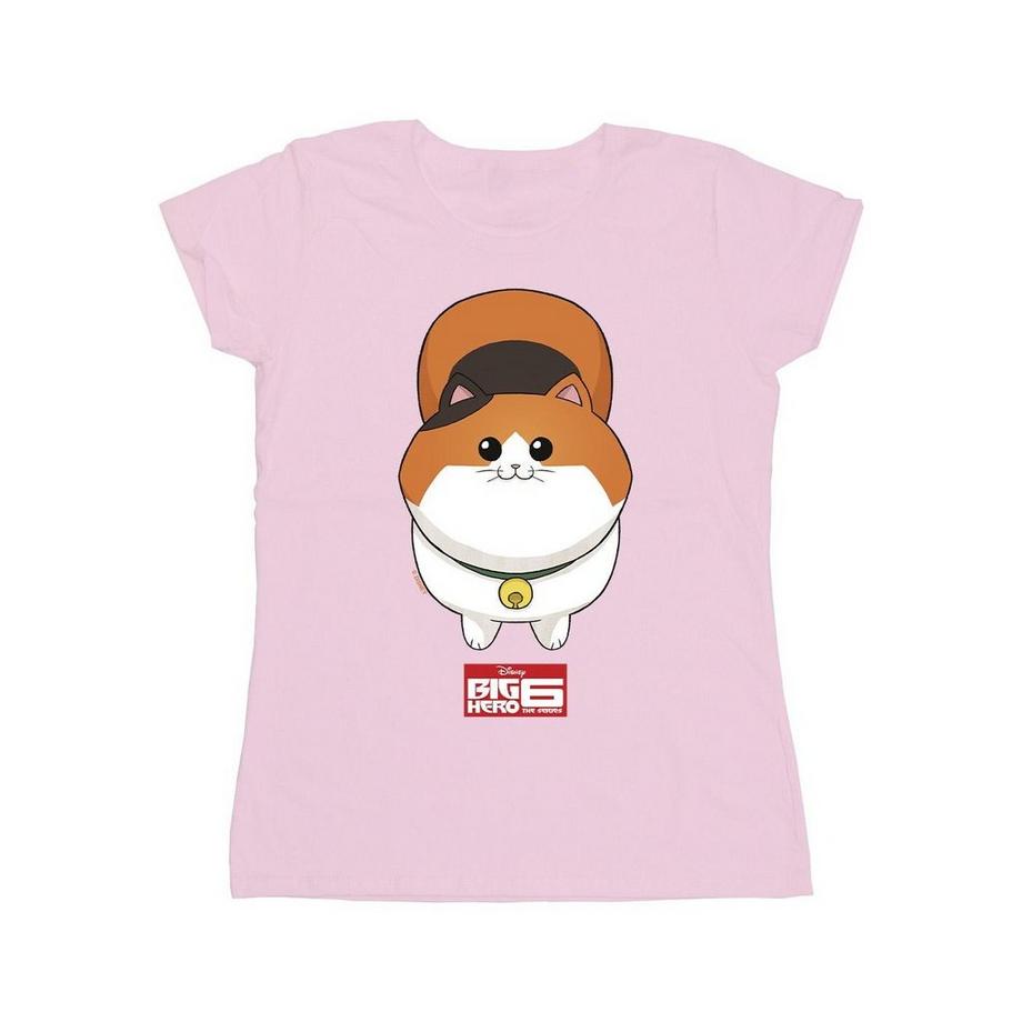Disney Big Hero 6 T-Shirt Stampa Gatto  