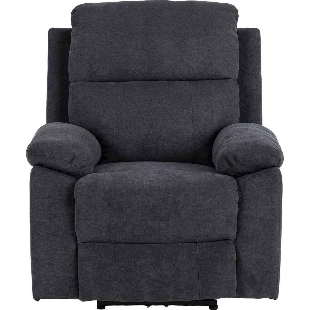 mutoni Fauteuil relax Egremont gris foncé  