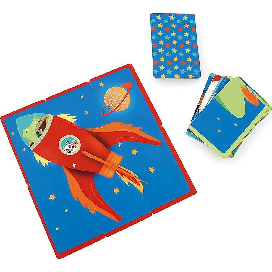 Scratch  Spiele Kartensammel-/Legespiel Weltraum 