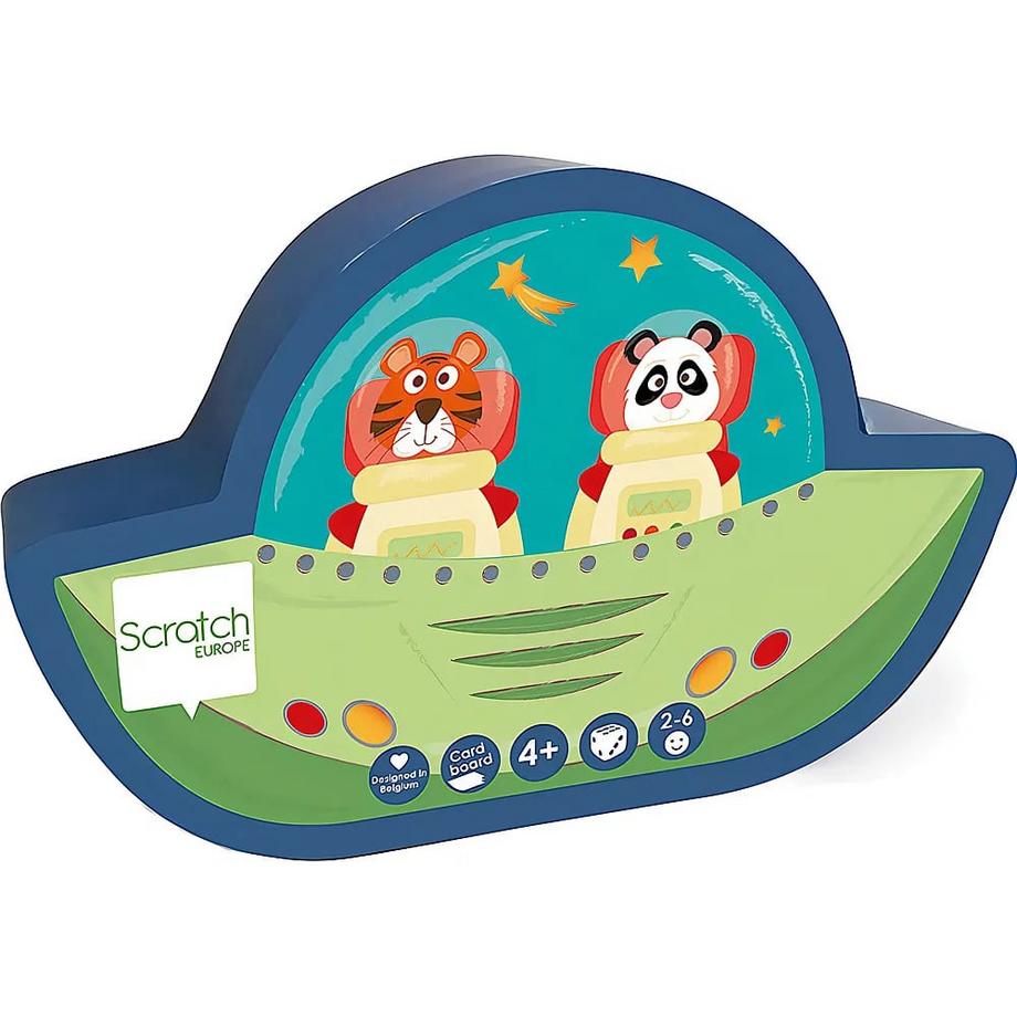 Scratch  Spiele Kartensammel-/Legespiel Weltraum 