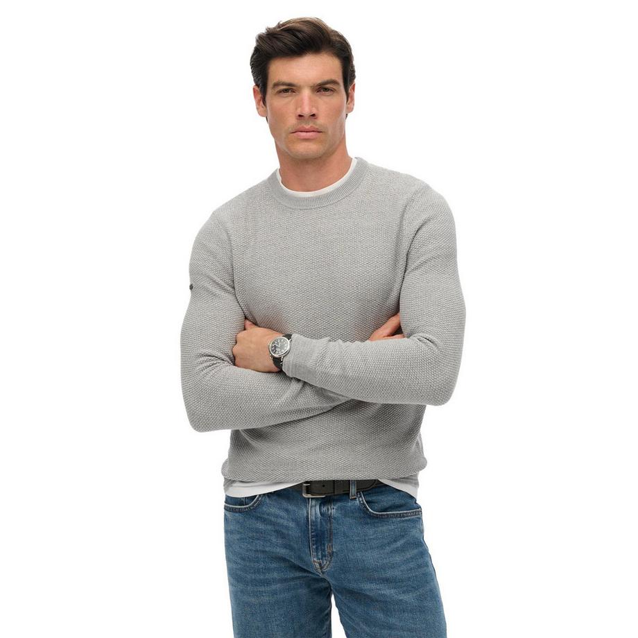 Superdry Comfort Fit Texture Jumper  