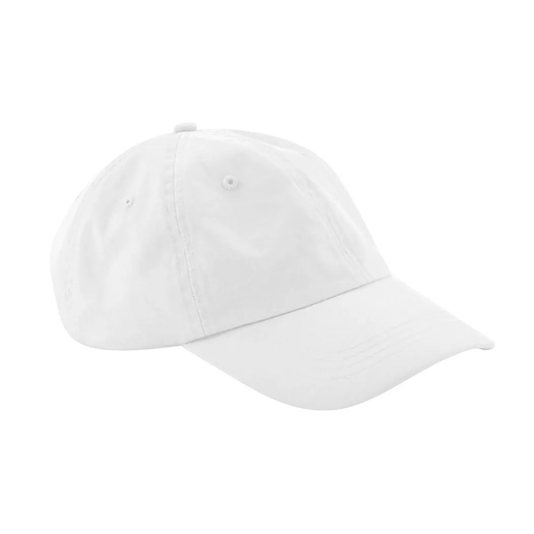 Beechfield - BaseballMütze, für Herren, Weiss, One Size