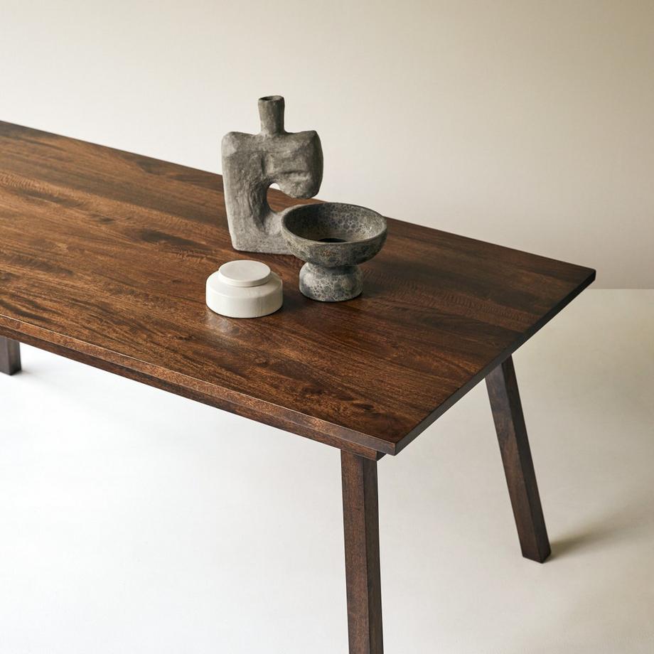 Tikamoon Esstisch aus massivem Mangoholz 6/8 Personen Arko  