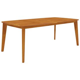 VidaXL Table de jardin bois d'acacia  