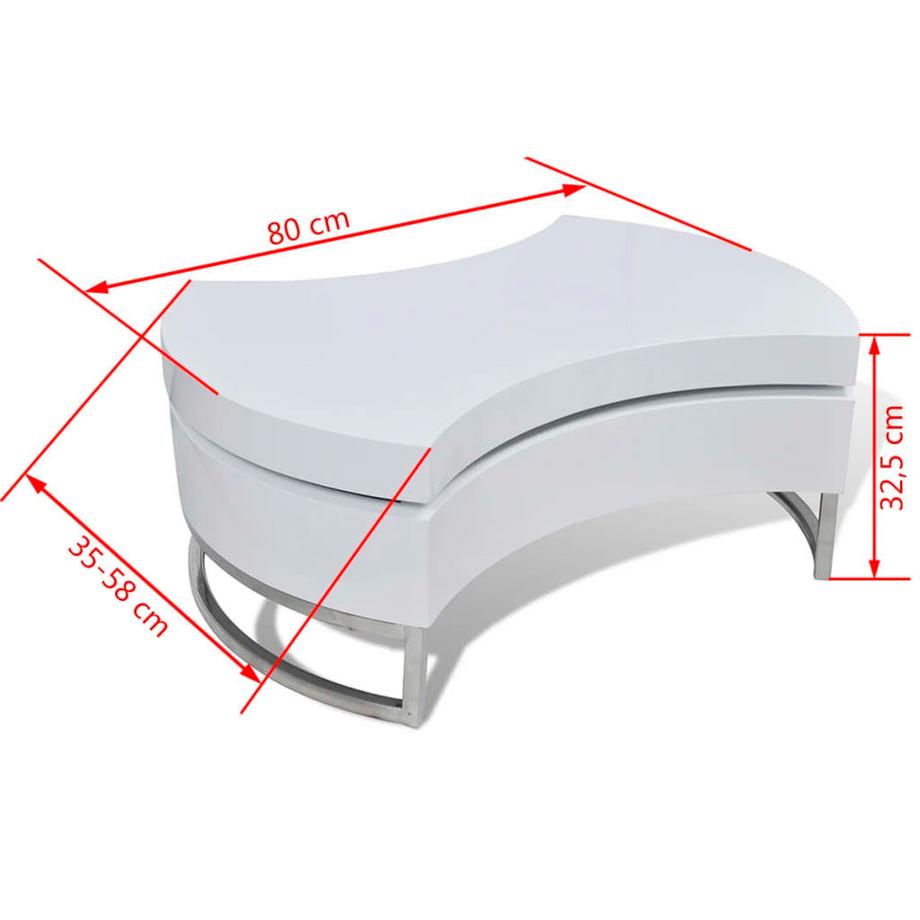 VidaXL Couchtisch mdf  
