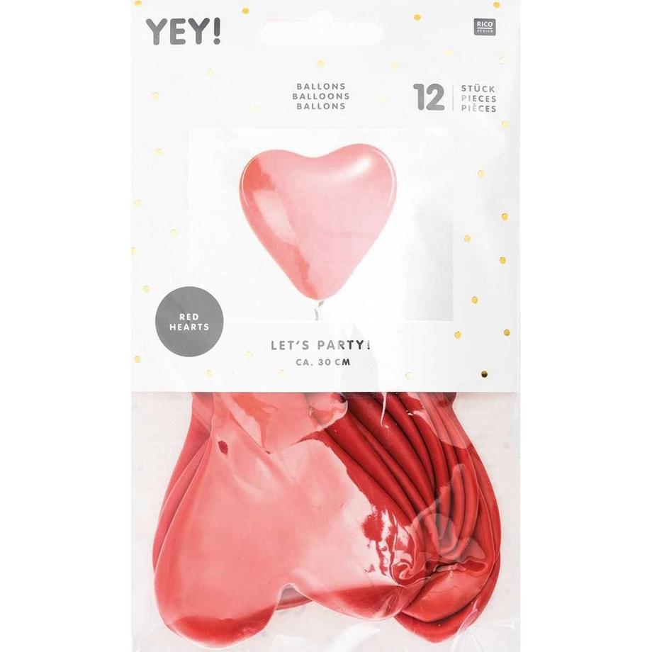 RICO-Design  Luftballon Herz, Stück 