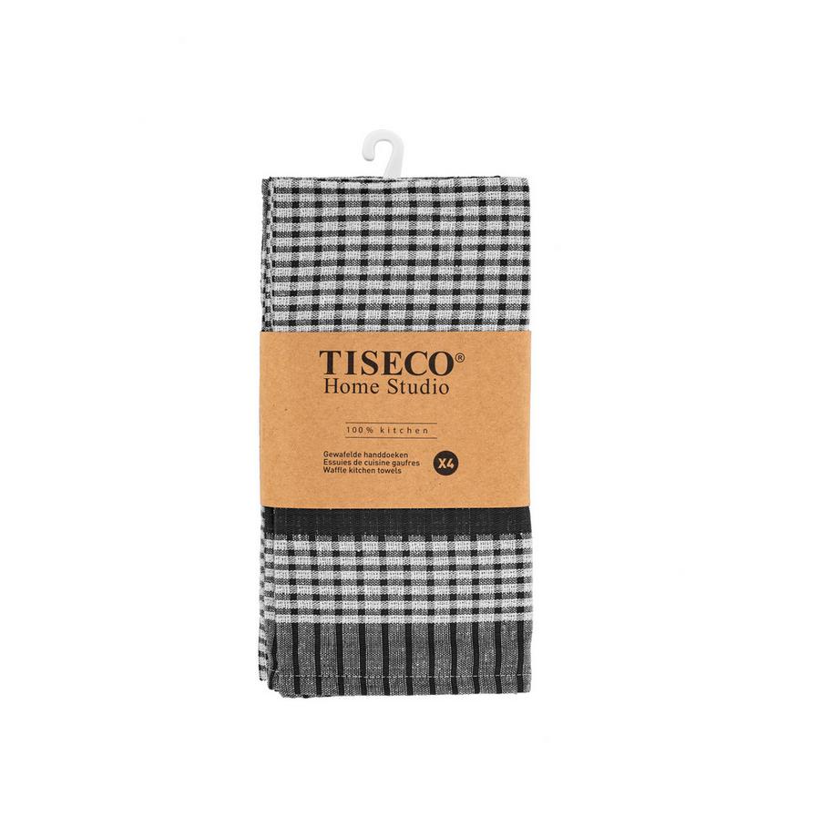 Tiseco Asciugapiatti WAFFLE - set da 4  