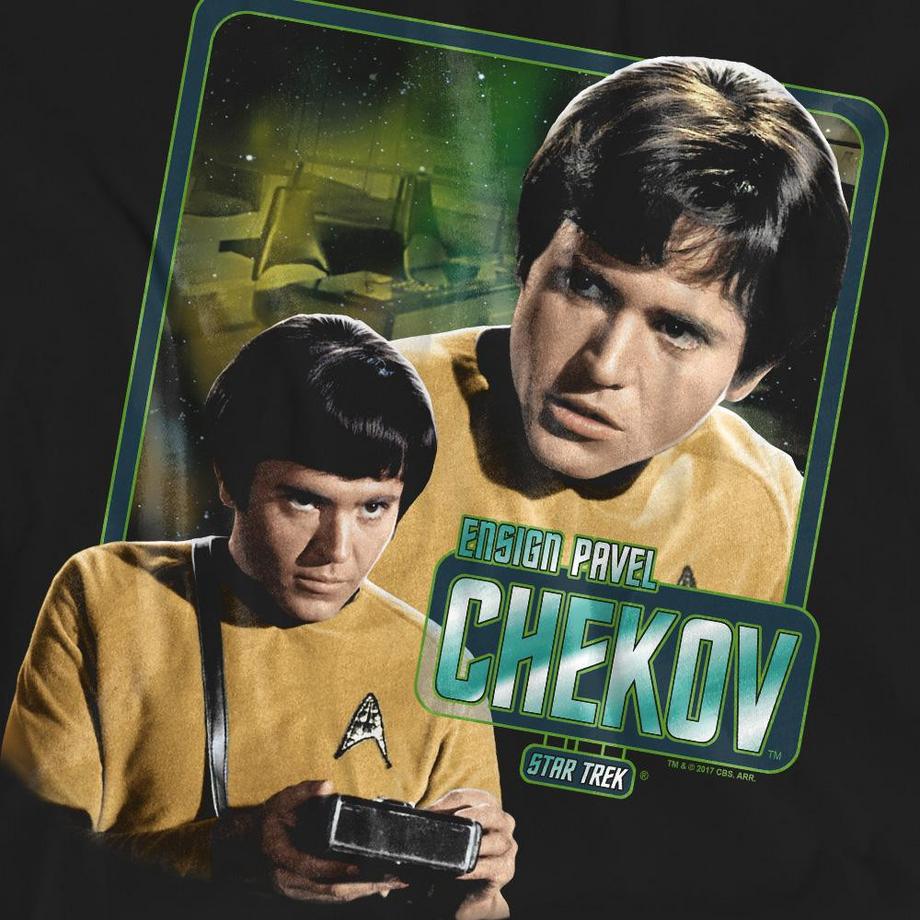Star Trek Star Trek Ensign Pavel Chekov T-Shirt Imprimé Graphique  