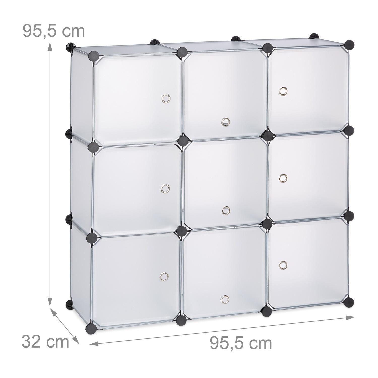 B2X Système d'étagères avec portes  