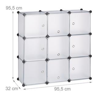 B2X Système d'étagères avec portes  