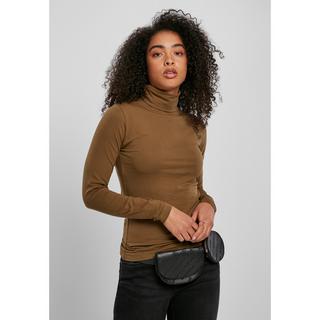 URBAN CLASSICS Basic Rollkragen Langarmshirt  