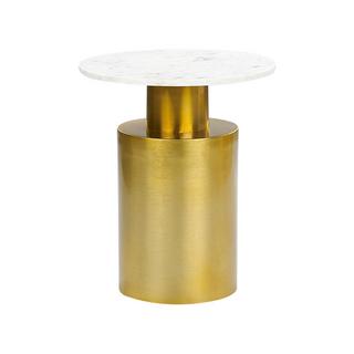 Beliani Table d'appoint en Métal Glamour ARIAGA  