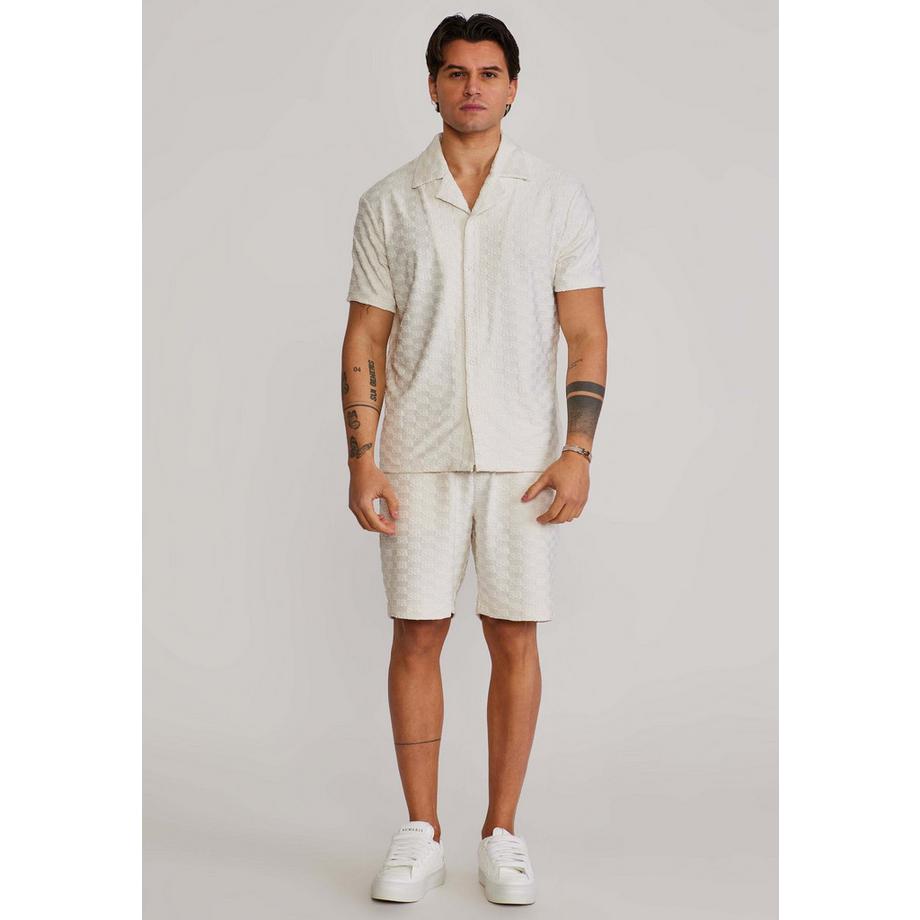 Sik Silk Towelling Shorts mit lockerer Passform  