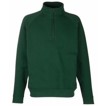 Premium 7030 Zip Neck Sweatshirt