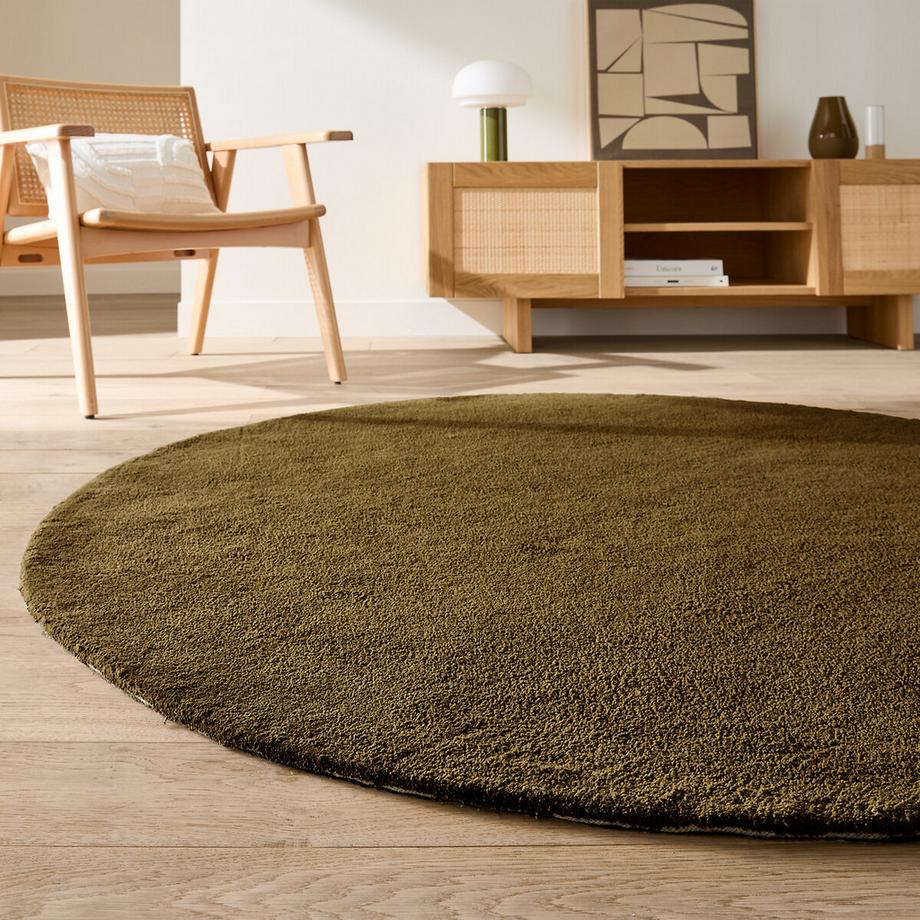 La Redoute Intérieurs Runder Teppich Renzo  