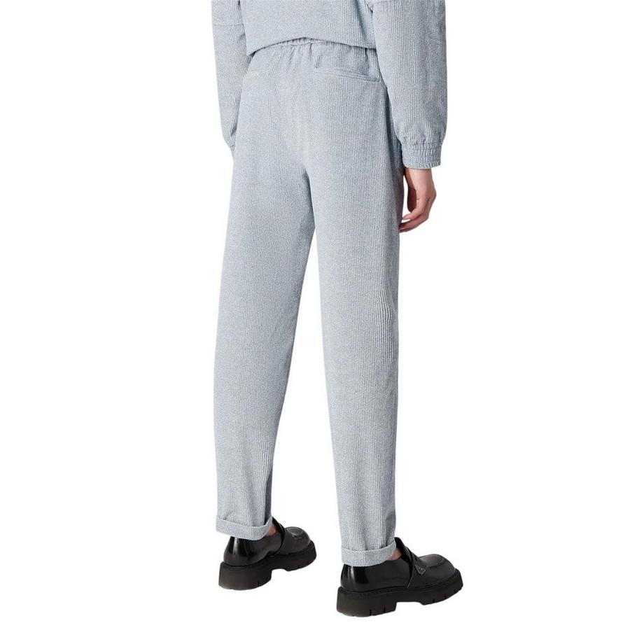 EMPORIO ARMANI Pantalon côtelé à coupe décontractée  