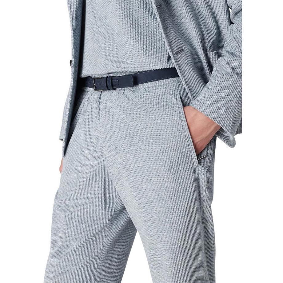 EMPORIO ARMANI Pantalon côtelé à coupe décontractée  