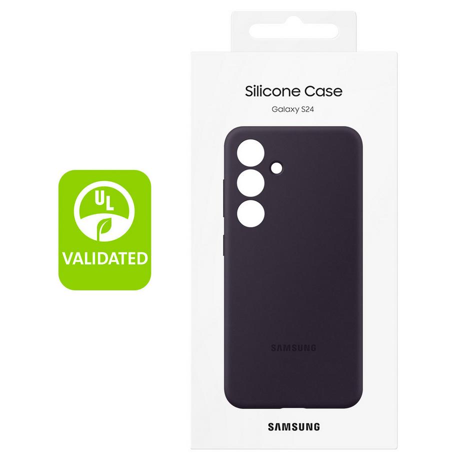 SAMSUNG  Coque Samsung S24 Plus - Violet foncé 