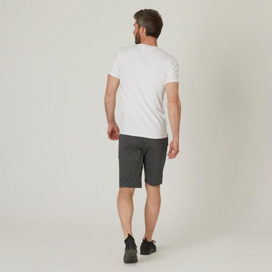 DOMYOS  T-shirt uomo slim fit cotone 
