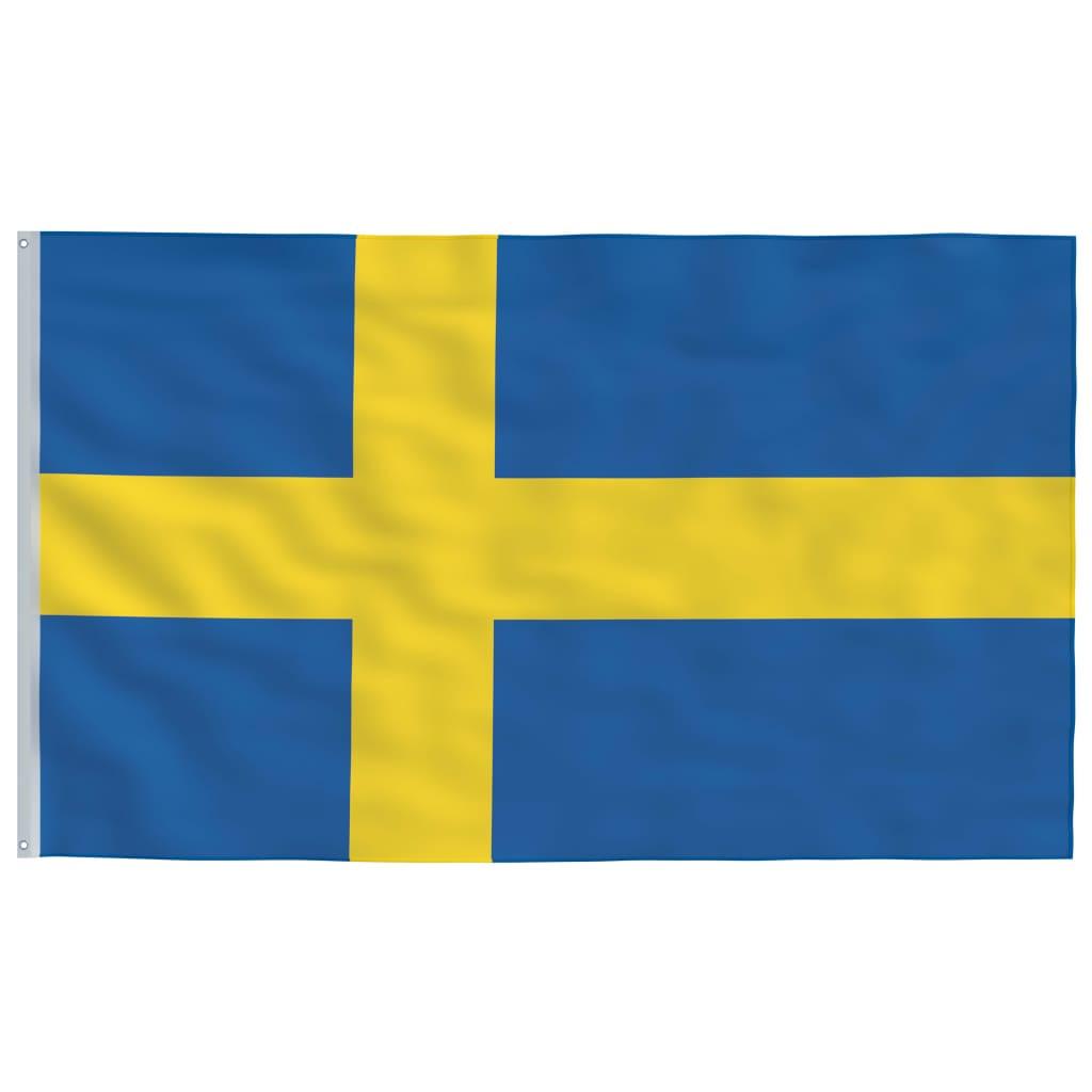 VidaXL  Schwedische flagge 