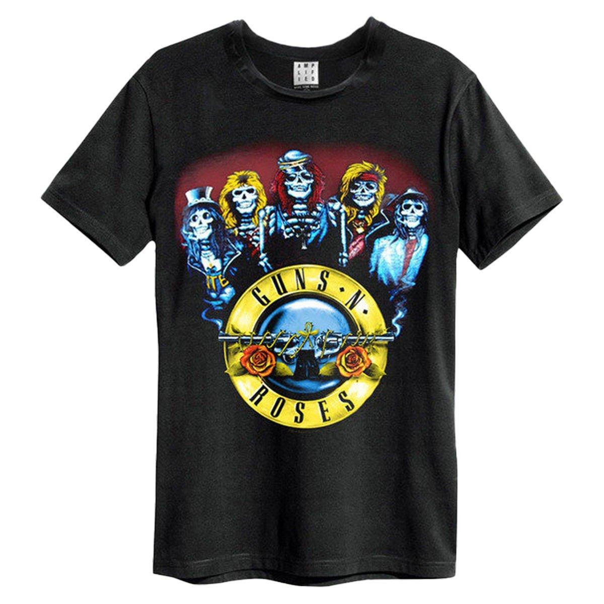 Guns N Roses  Tshirt SKELETON DRUM 