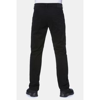 JP1880  Pantaloni di twill con colorazione Superblack, cintura comoda e vestibilità normale 