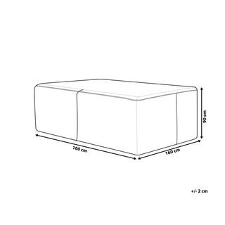 Beliani Protezione impermeabile en PVC CHUVA  