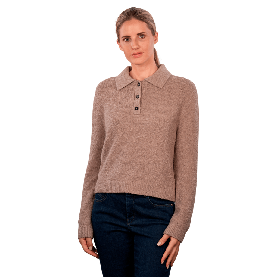 Pullover Polo Neckline