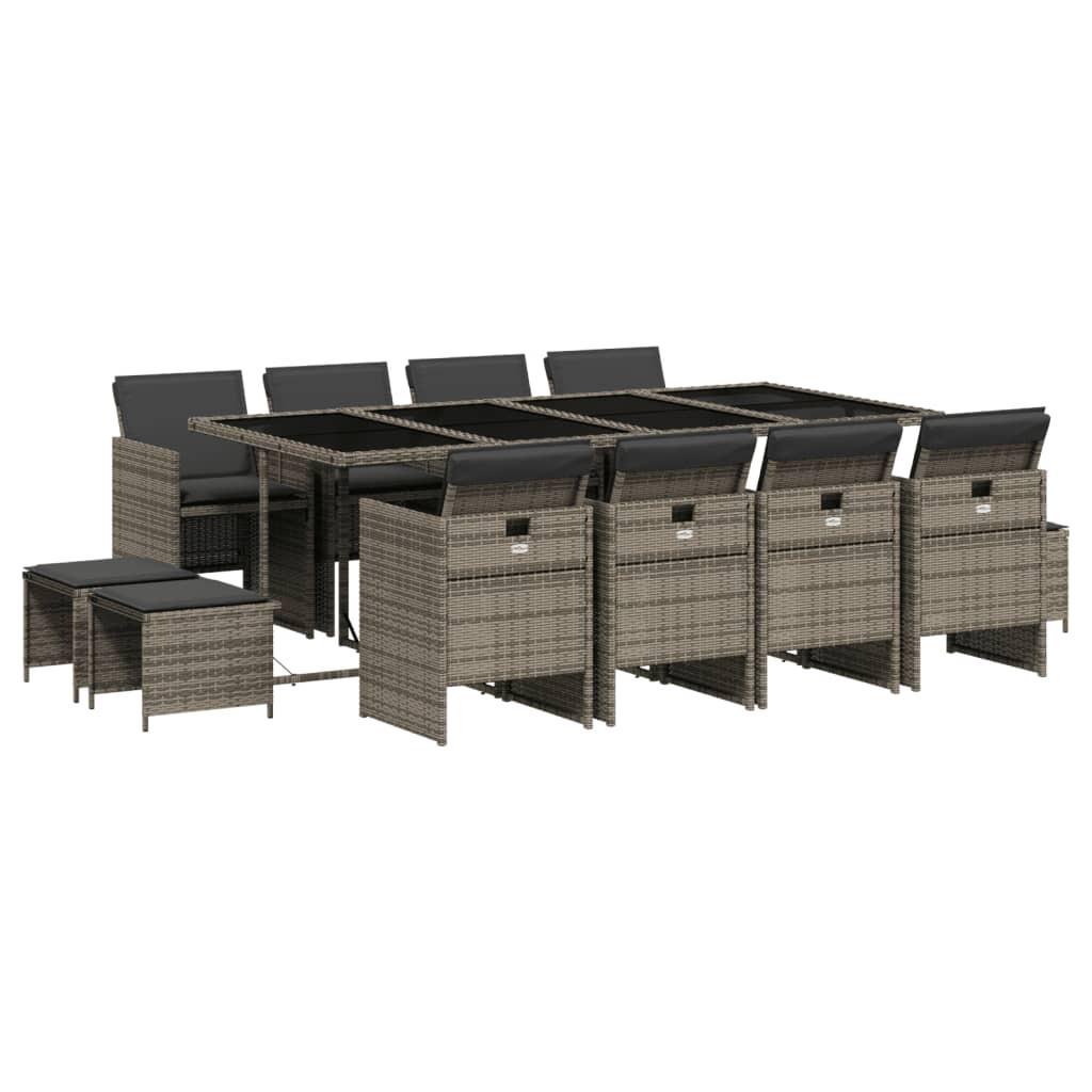 VidaXL Garten essgruppe poly-rattan  