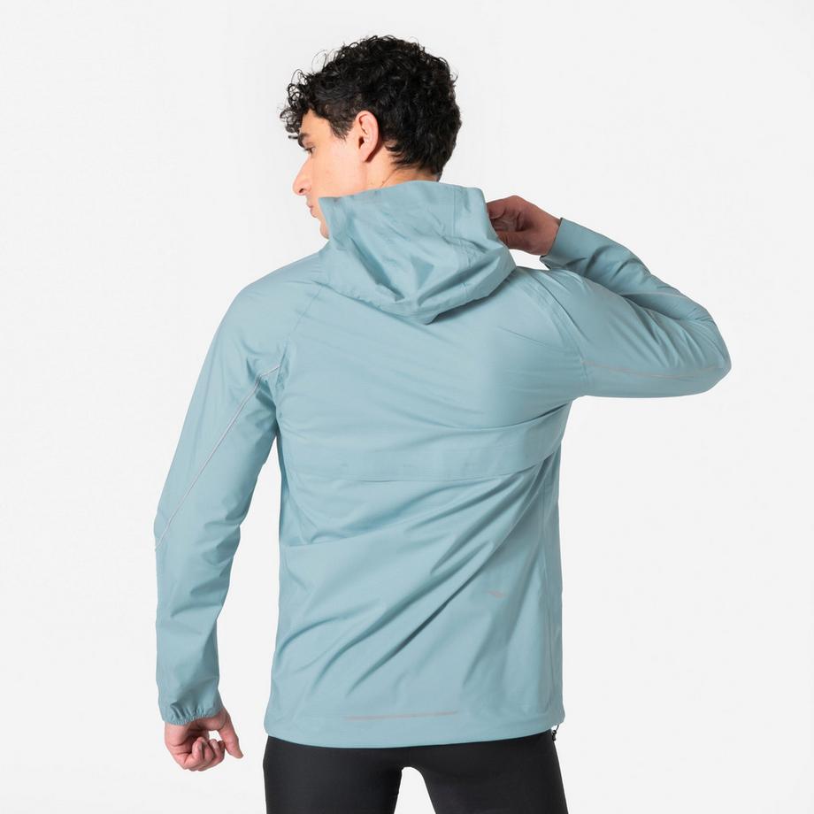 KIPRUN  Wasserdichte Trail Running Jacke , Kiprun Run Flow, Blau 