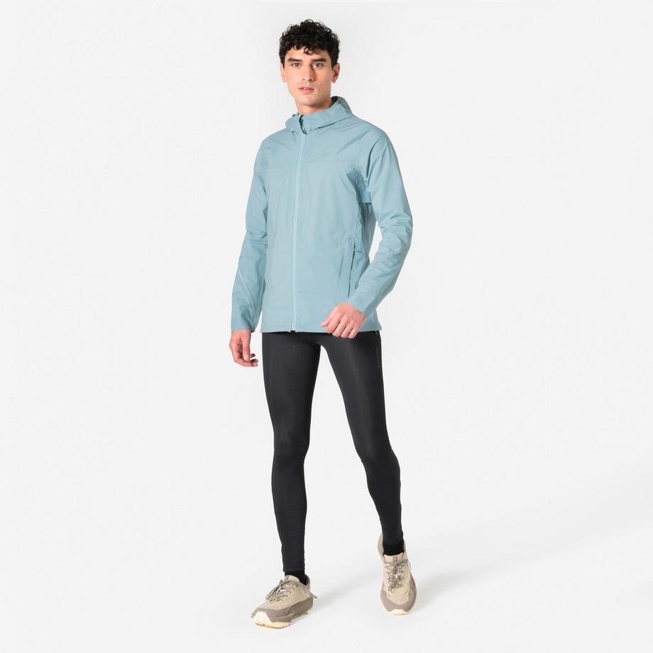 KIPRUN  Wasserdichte Trail Running Jacke , Kiprun Run Flow, Blau 