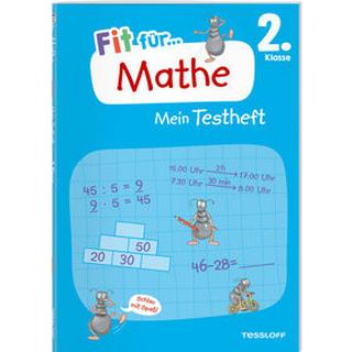 Fit für Mathe 2. Klasse. Mein Testheft Meyer, Julia; Starigk, Anja; Wandrey, Guido (Illustrationen) Couverture rigide 