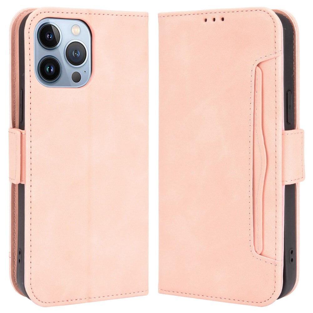 Cover-Discount  iPhone 14 Pro - Etui mit vielen Kartenfächern 