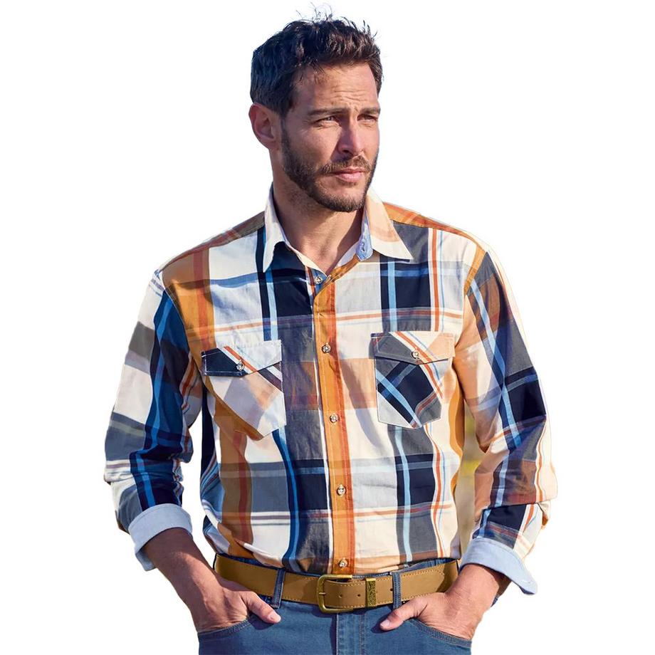 Atlas For Men  Camicia A Quadri 