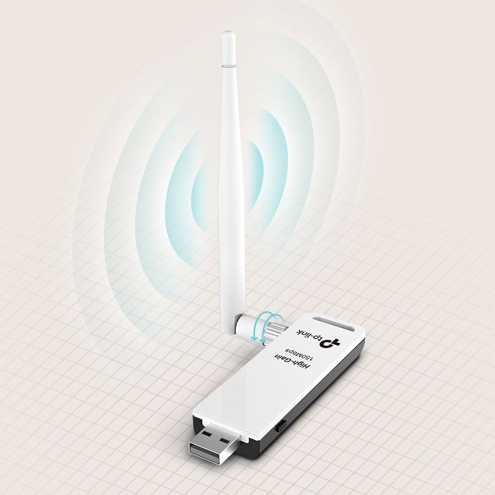 TP-Link  Wireless Lite N High-Gain Adattatore USB 