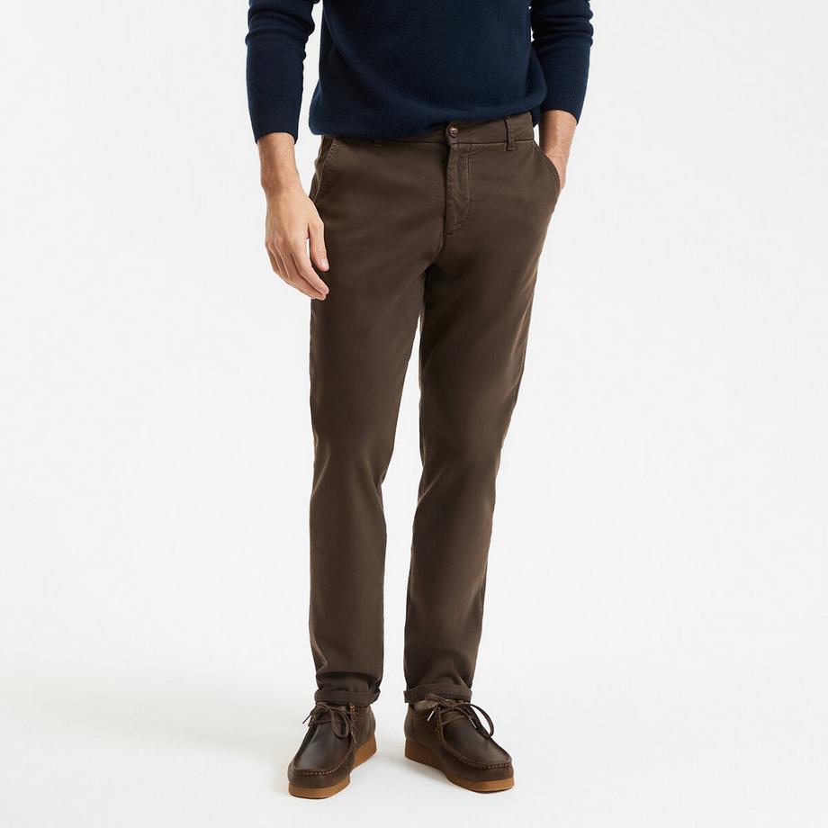La Redoute Collections Pantaloni chino Signature Tapered Fit  