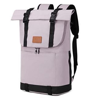 Only-bags.store Rolltop Rucksack Laptoprucksack Wasserdichter Tagesrucksack mit Laptopfach 15,6 Zoll Großer  