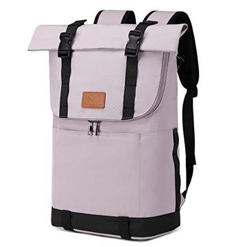 Rolltop Rucksack Laptoprucksack Wasserdichter Tagesrucksack mit Laptopfach 15,6 Zoll Großer