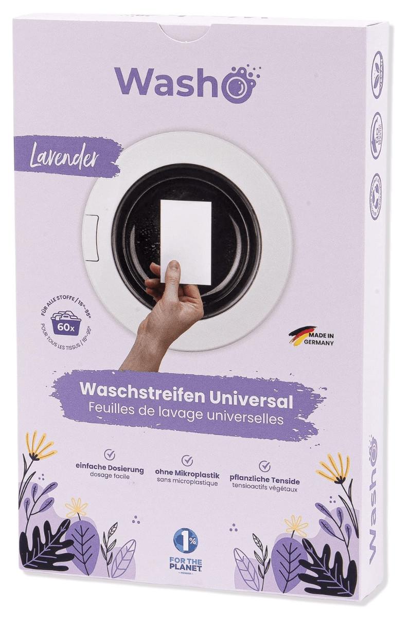 Washo Waschstreifen Lavendel 60 Stk  