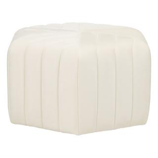 Beliani Pouf en Velours Glamour MURIETTA  