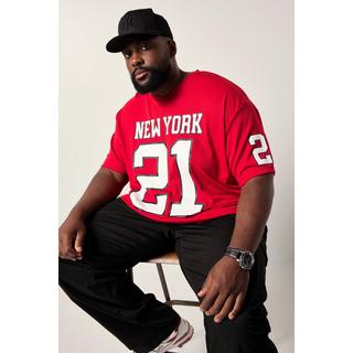 Sthuge Oversized Halbarm T-Shirt mit Football Print  