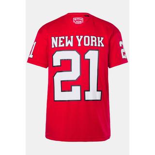 Sthuge Oversized Halbarm T-Shirt mit Football Print  