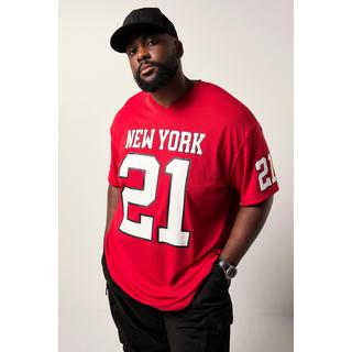 Sthuge Oversized Halbarm T-Shirt mit Football Print  