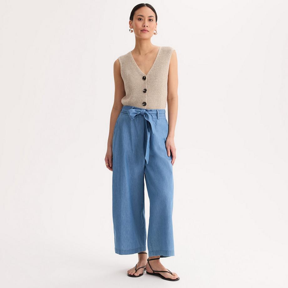 La Redoute Collections Jean Large 7/8 Denim Léger  