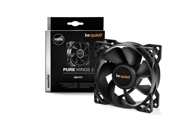 BE QUIET!  ! Pure Wings 2 Boitier PC Ventilateur 8 cm Noir 