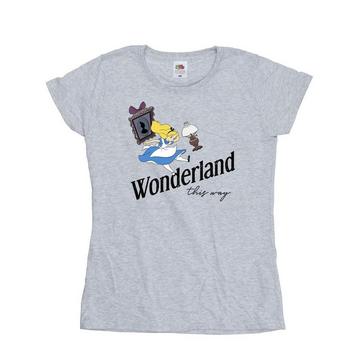 Alice In Wonderland This Way TShirt