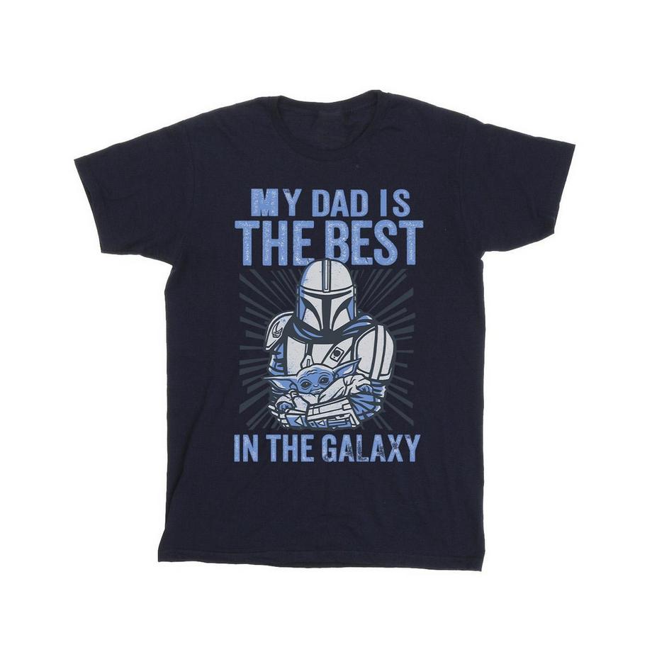 STAR WARS  Mandalorian Best Dad TShirt 