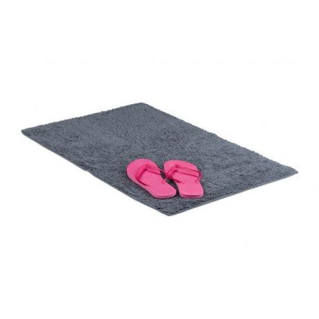 B2X Tapis de salle de bain différentes tailles gris  