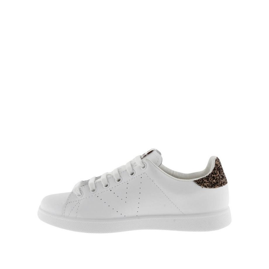 Victoria Sneakers Pelle e Glitter  