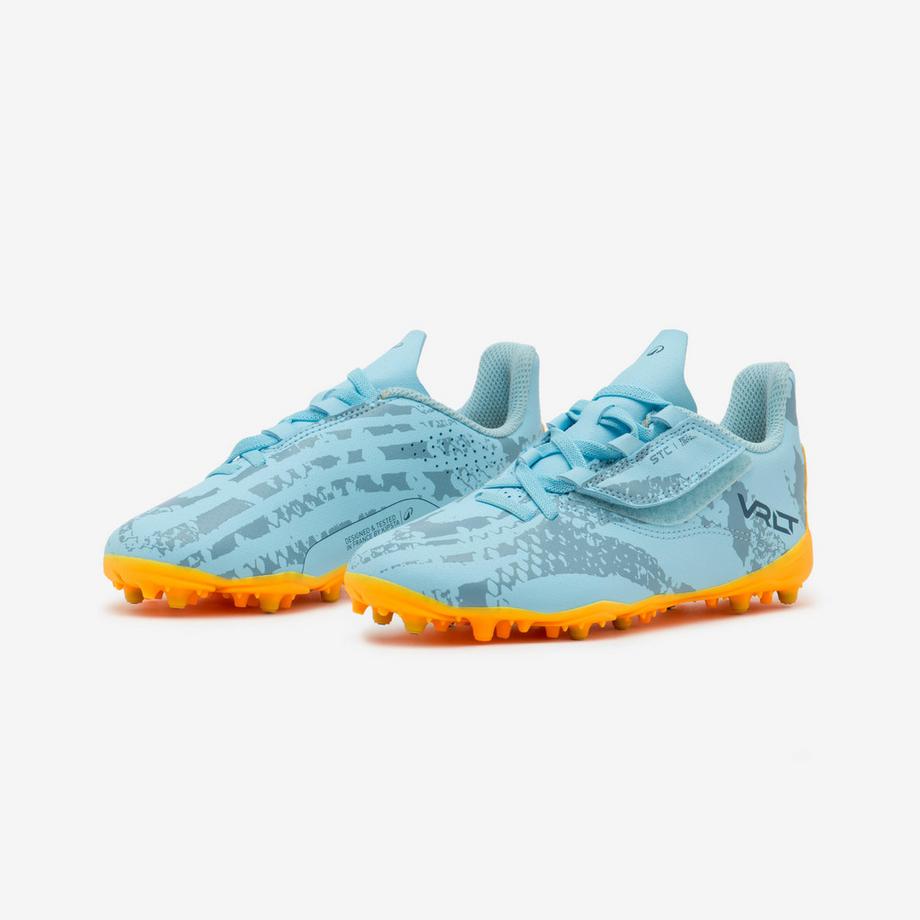 KIPSTA  Fussballschuhe Kinder Klettverschluss Viralto MG/AG 